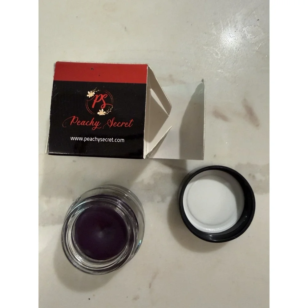 Peachy Secret Gel Eyeliner Eggplant Purple Y2K New!